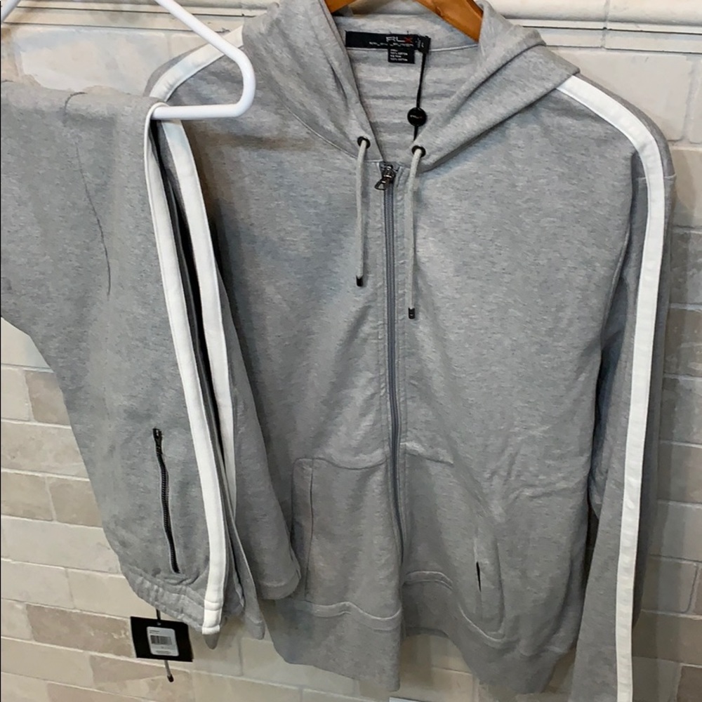 Polo Ralph Lauren RLX Men’s Grey Sweatsuit SZ L
